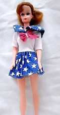 B782 - BARBIE 80s curioso abito marinara con stelle stile Sailor Moon 
