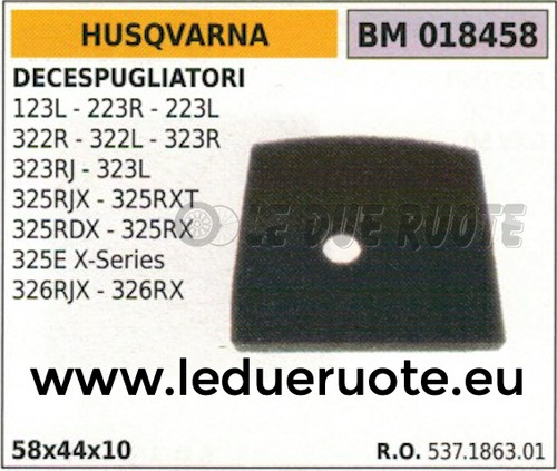 537186301 spugna filtro - 537186301,