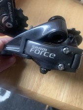  Deragliatore Posteriore SRAM Force WiFli - 10 Velocità, Gabbia Media, Nero