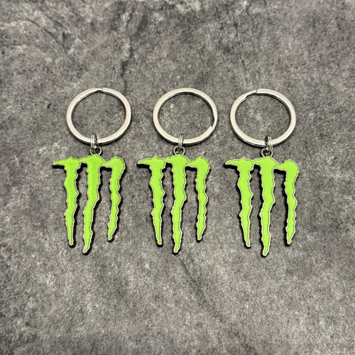 Monster energy metal keychains - metal,