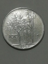 Moneta 100 Lire 1959