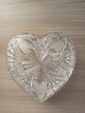 scatola vintage in cristallo a