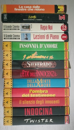 Lotto videocassette vhs - 13,