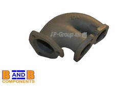 VW T25 TRANSPORTER CAMPER FURGONE SCARICO CAST COLLETTORE 3 VIE GOMITO A54