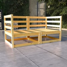 vidaXL Divano da Giardino a 2