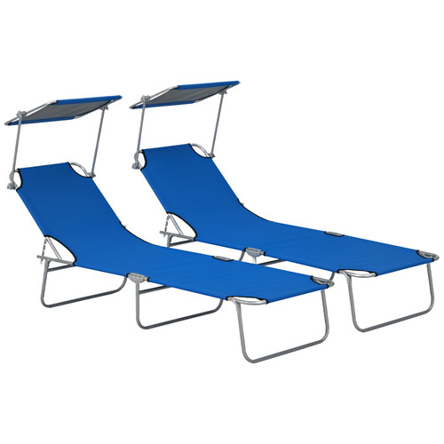 Outsunny set lettini - set,