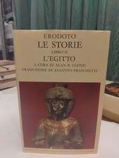 ERODOTO-LE STORIE-L'EGITTO-VALLA-MONDADORI-1985