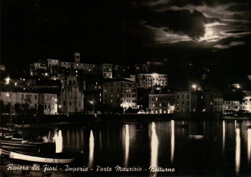 Cartolina imperia porto - di,