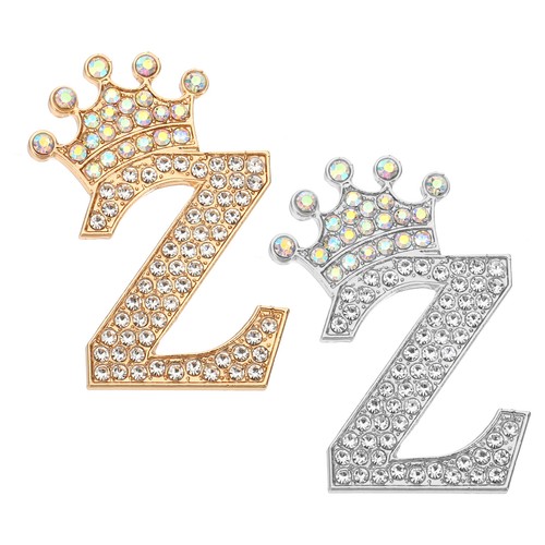 Para letter brooch pins - para,