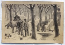 disegno originale di Lazzaro  Pasini del 1900/c.a.