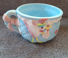 Vintage Pink Blue Infant Baby