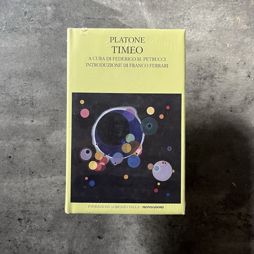 Platone timeo fondazione - platone,