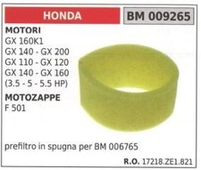 Prefiltro aria in spugna HONDA