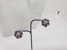 ORECCHINI A BOTTONE CON