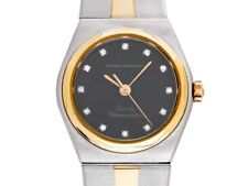 Girard Perregaux Laureato Cronometro Acciaio Oro Giallo Diamanti Quarzo Ref.4460 WG