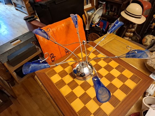 Plafoniera italiana vintage - , 6