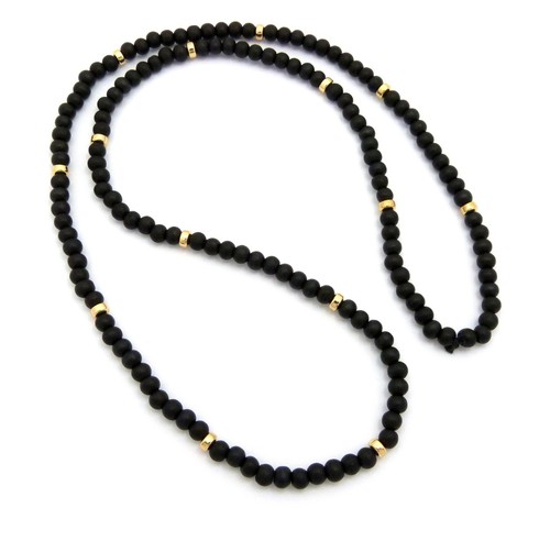 Collana perline legno - , hip