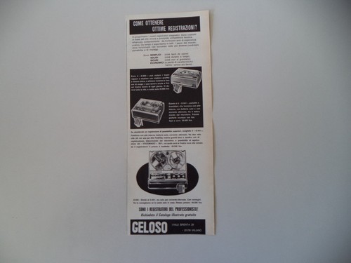 Advertising pubblicità 1967 - pubblicità,