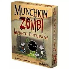 MUNCHKIN ZOMBI - Anfratti Putrefatti Cardgame Gioco Da Tavolo Raven 🖤