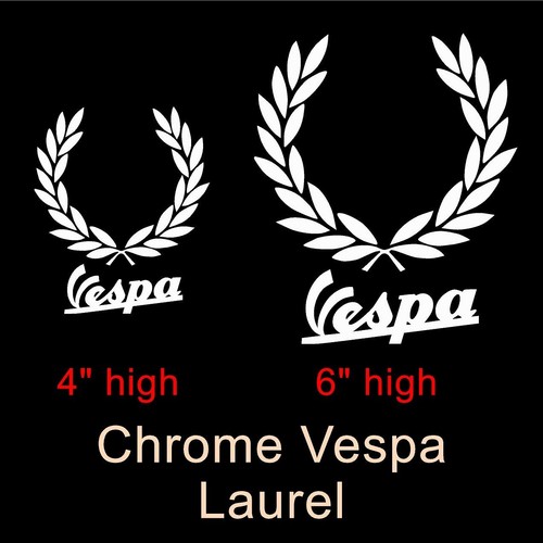 Adesivi cromati vespa fred - adesivi,
