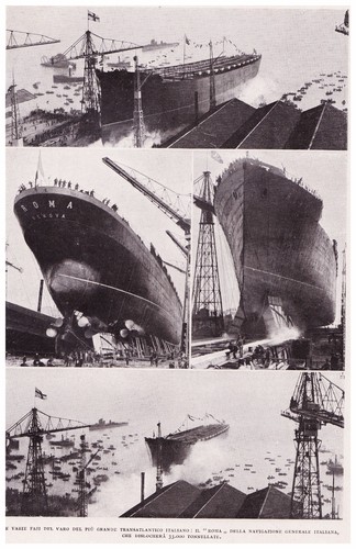 Ritaglio 1926 varo - ritaglio,