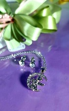 Collana Bigiotteria CUPIDO LUNA con Orecchini. Angioletto. Catenina.