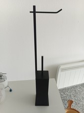 Colombo Design Scopino e Portascopino Spazzolone  WC  PortaCarta Igienica 