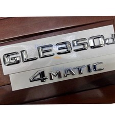 GLE350d 4MATIC scritta auto