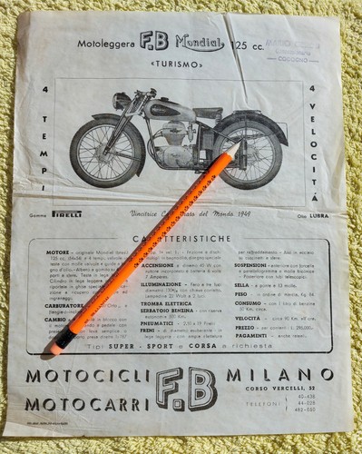 Motoleggera mondial 125 - motoleggera,