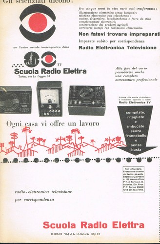 Pubblicità scuola radio - pubblicità,