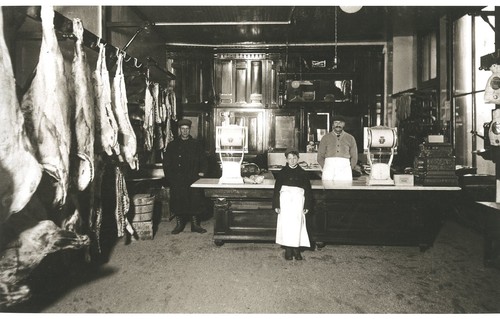 Macelleria vintage mercato