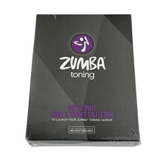 Zumba Toning The Ultimate Music & Choreo Collection DVD Box Set, Brand New
