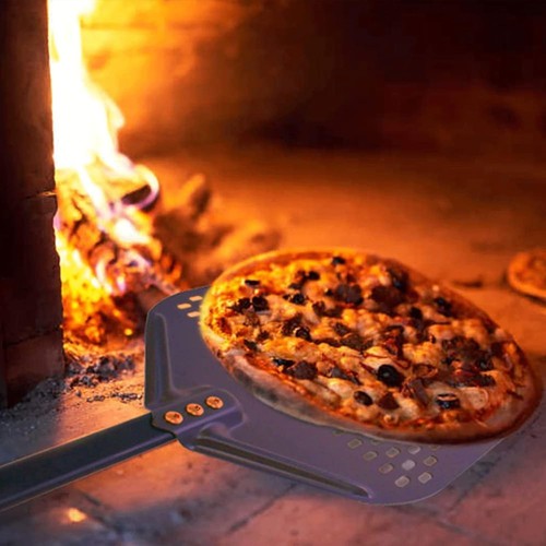 Pala pizza lunga traforata - , per