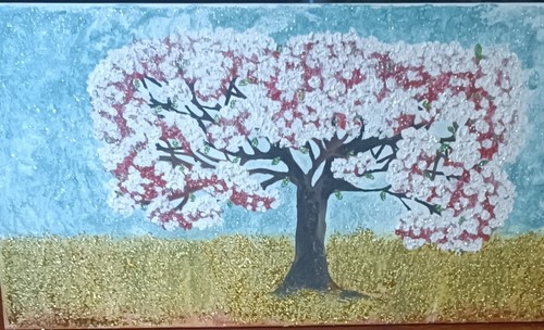 Quadro moderno dipinto - quadro, mano