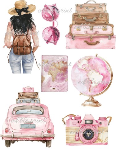 Set stampa commestibile - , da