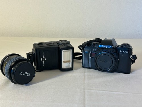 Fotocamera minolta 300s con - minolta, x-300s