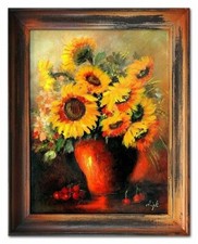 Girasoli - Dipinto A Olio