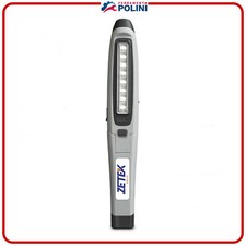 ZETEK by ZECA KB140 LAMPADA A LED 8xSDM LED+1 SPOT RICARICABILE MAGNETICA 400LM