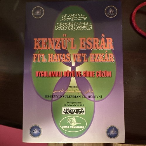 Kenzu esrar havas ve - kenzu'l,