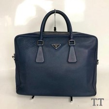 Borsa Prada Business Blu Uomo