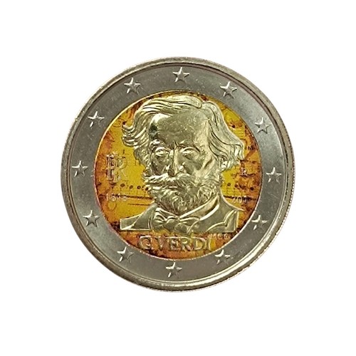 Euro italie colorisée - euro,