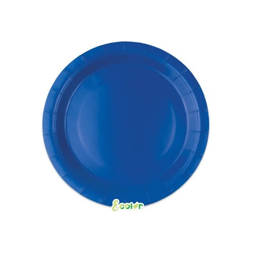 Piatto blu in - cm,