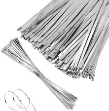 100PCS Fascette a Cerniera in