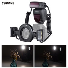 Yongnuo YN24EX E TTL Twin Lite Macro Flash Speedlite per Canon con testina flash 2 pezzi