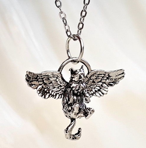 Collana con ciondolo angelo
