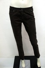 Jeans Jeckerson Donna Taglia 30 Slim Marroni Originali Elasticizzati Made in Ita