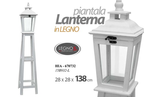Lanterna lampione portacandela - lanterna,
