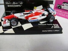 1/43 Minichamps Panasonic Toyota TF104 R.Zonta 3° 2004