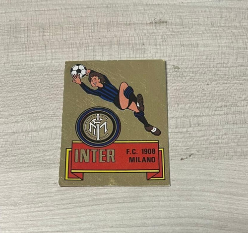 Figurina scudetto calciatori - figurina,