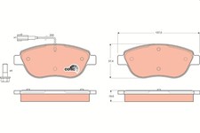 TRW Pastiglie Freno GDB1483